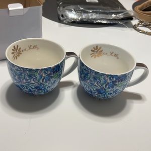 Lilly Pulitzer Mugs - Set of 2
